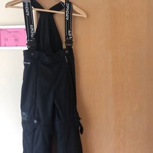 Spyder ski pants/bib boys sz 10